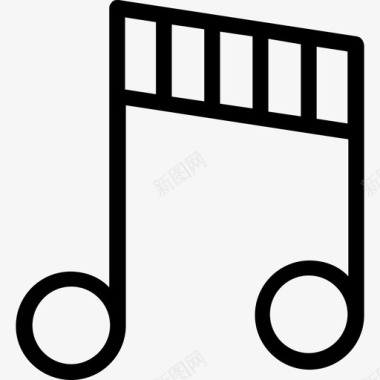 音乐音符歌词颤音图标图标
