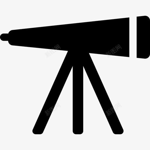 天文望远镜图标svg_新图网 https://ixintu.com 天文望远镜