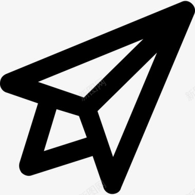 发送飞机机场图标图标
