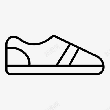 鞋靴子鞋类图标图标