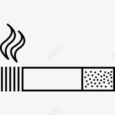 雪茄香烟烟图标图标