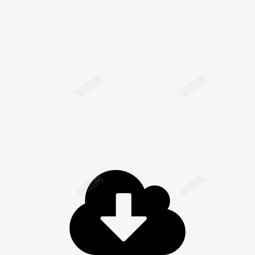 cloud downloadsvg_新图网 https://ixintu.com cloud download