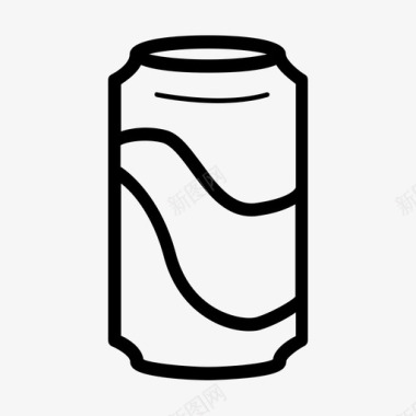 汽水罐饮料食品图标图标