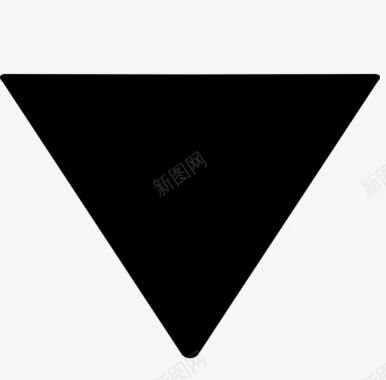 小三角图标