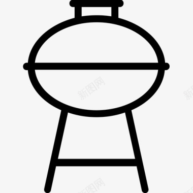 烧烤水壶烧烤烧烤雕文图标图标