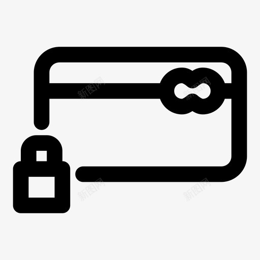 安全支付卡密码图标svg_新图网 https://ixintu.com 卡 安全支付 密码