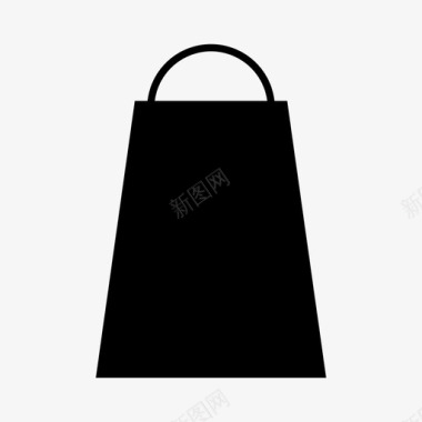 购物袋购买时尚图标图标