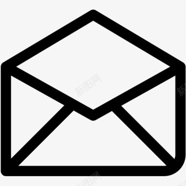 信件电子邮件收到的电子邮件图标图标