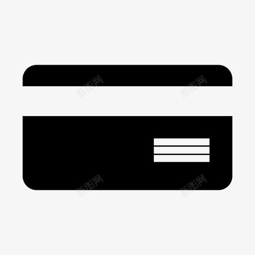银行卡商务信用卡图标svg_新图网 https://ixintu.com 信用卡 商务 电子 金融 银行卡