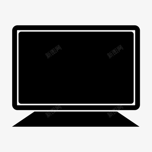 屏幕电脑桌面图标svg_新图网 https://ixintu.com 屏幕 手表 桌面 电脑 电视
