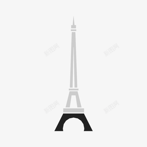 埃菲尔铁塔大厦法国图标svg_新图网 https://ixintu.com 埃菲尔铁塔 大厦 巴黎 摩天大楼 法国