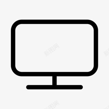 显示器电视媒体硬件ios优化图标图标