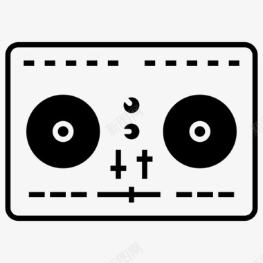 dj控制台乐队乐器图标图标
