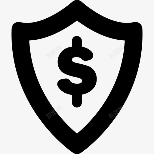 货币安全商业金融象形图图标svg_新图网 https://ixintu.com 商业 货币安全 金融象形图