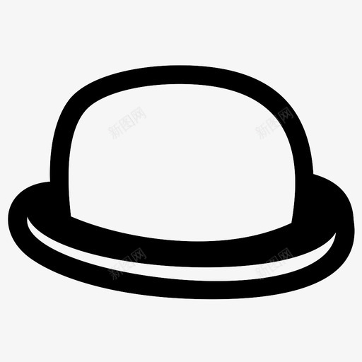 软呢帽服装优雅图标svg_新图网 https://ixintu.com 优雅 时尚 服装 软呢帽 阳刚