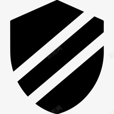 保安保安徽章保安盾牌图标图标
