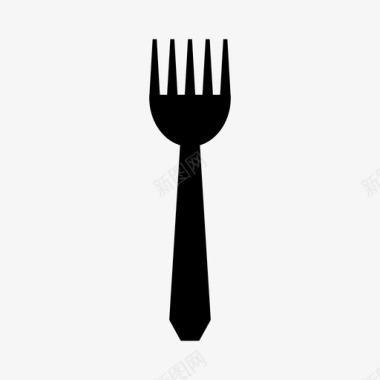 叉子食物餐厅图标图标