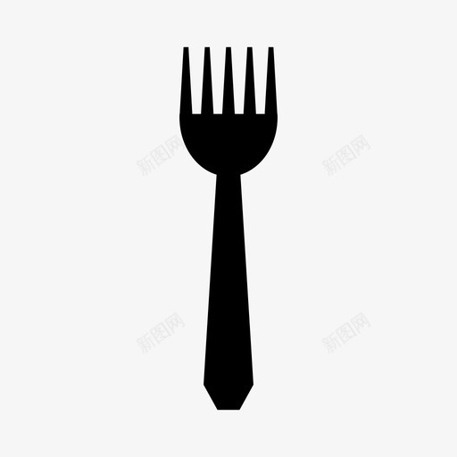 叉子食物餐厅图标svg_新图网 https://ixintu.com 叉子 食物 餐厅