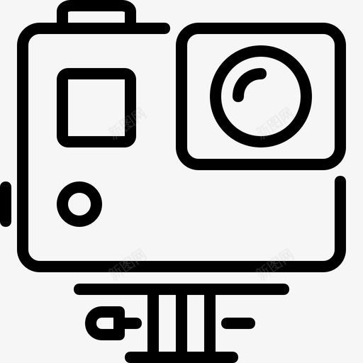 动作摄像机小工具gopro图标svg_新图网 https://ixintu.com gopro 动作摄像机 小工具 电子产品线 视频