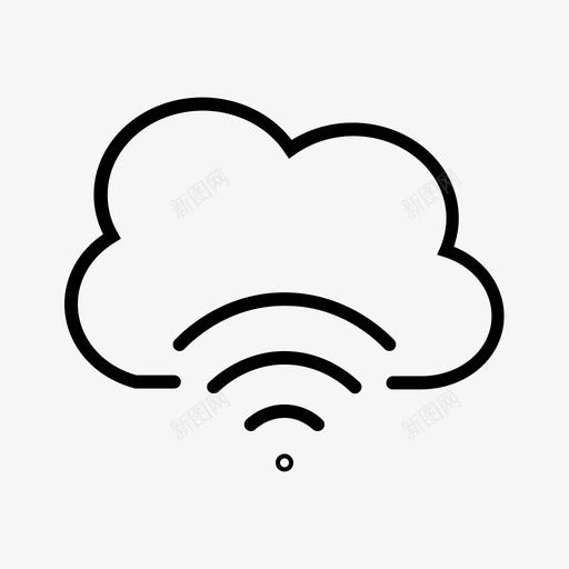 云存储云数据传输互联网图标svg_新图网 https://ixintu.com 云存储 云数据传输 互联网 共享驱动器 无线连接 网络