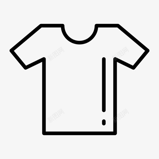 衬衫衣服时装图标svg_新图网 https://ixintu.com t恤 工作衫 时装 衣服 衬衫