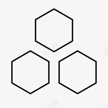 分子结构化学药物图标图标