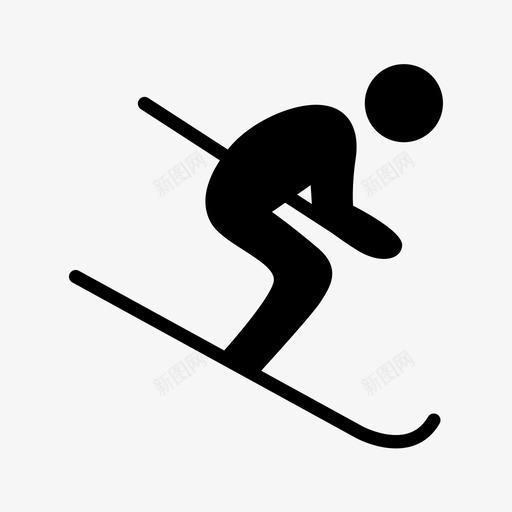 滑雪设备损失svg_新图网 https://ixintu.com 滑雪设备损失