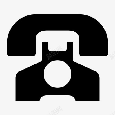 电话古董电话拨号图标图标