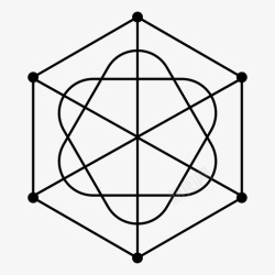 神秘主义神圣的几何学几何学神秘主义图标高清图片