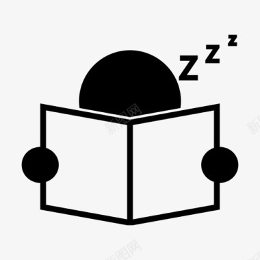 睡觉打盹懒惰图标图标