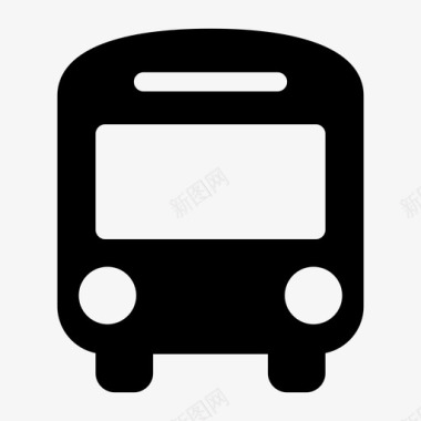 旅游公共汽车地铁图标图标