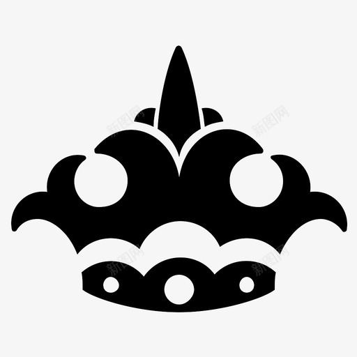 皇冠皇室形状图标svg_新图网 https://ixintu.com 形状 皇冠 皇室 象征