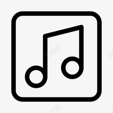 音乐音频媒体硬件ios优化图标图标