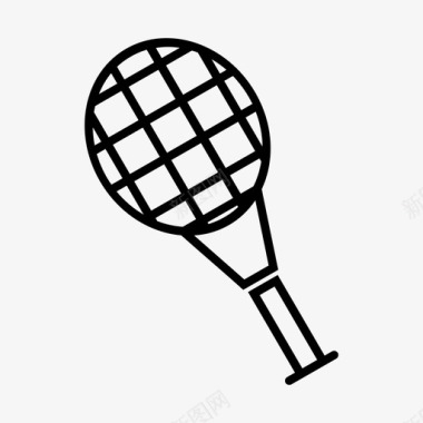 网球拍游戏运动图标图标