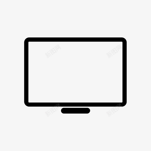显示器电脑屏幕数码图标svg_新图网 https://ixintu.com 数码 显示器 电脑屏幕 电视