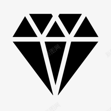 钻石珠宝高级服务ios优化图标图标