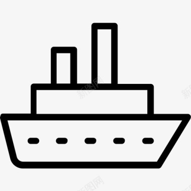 座舱巡航座舱巡洋舰摩托艇图标图标
