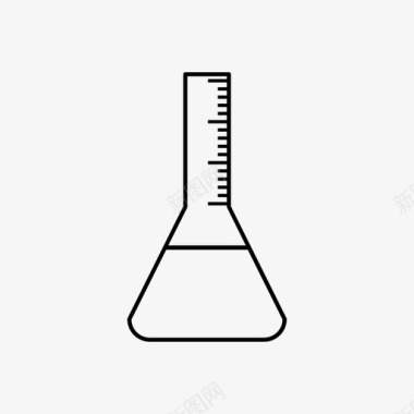 烧杯炼金术滴定管图标图标