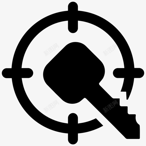 业务目标目标关键图标svg_新图网 https://ixintu.com 业务图标集3 业务目标 关键 目标