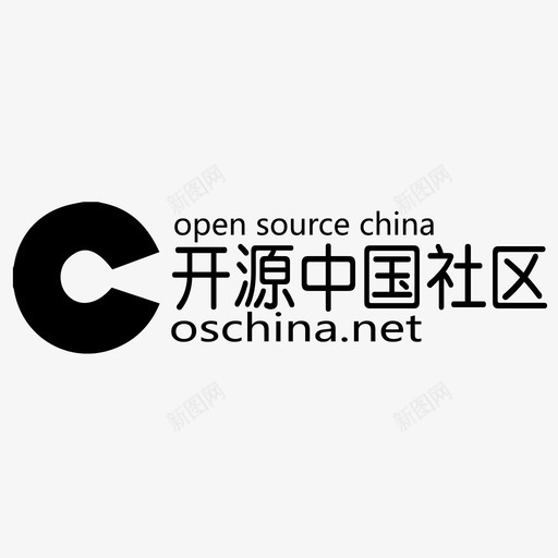开源中国社区svg_新图网 https://ixintu.com 开源中国社区 IT 开源