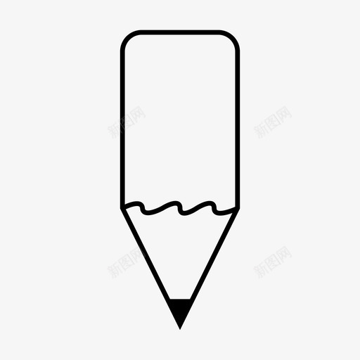 铅笔班级学校图标svg_新图网 https://ixintu.com 写作 学习 学校 班级 铅笔