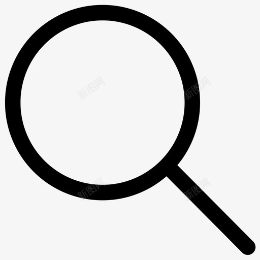 icon-magnifying lens-osvg_新图网 https://ixintu.com icon-magnifying lens-o icon-magnifying lens