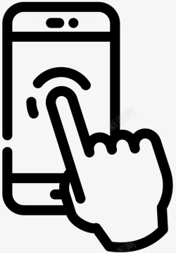 id智能触摸id屏幕图标高清图片