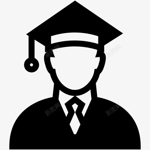 毕业文凭学生图标svg_新图网 https://ixintu.com 学生 文凭 毕业