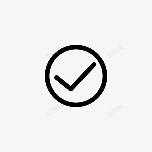 完成线条图标svg_新图网 https://ixintu.com 完成 线条图标