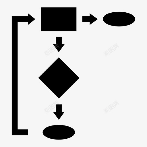 组织结构业务图表图标svg_新图网 https://ixintu.com 业务 图表 层次结构 组织结构 领导者