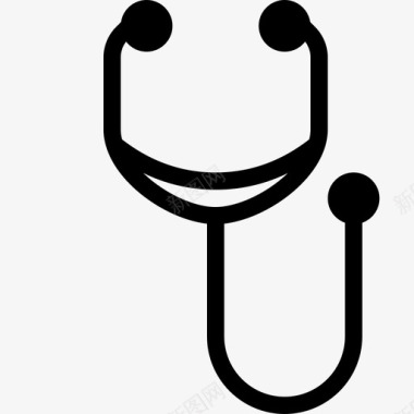 听诊器急救器绷带图标图标
