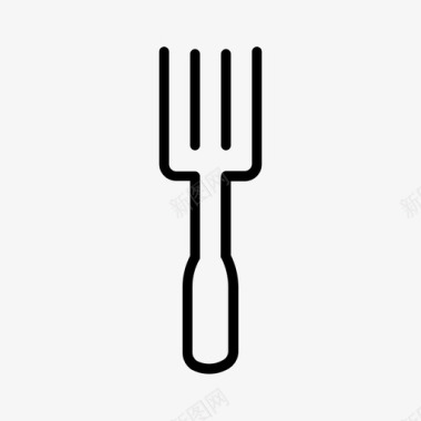 叉子餐叉厨房图标图标