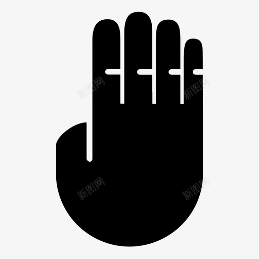 四个手指应用程序多媒体图标svg_新图网 https://ixintu.com 四个手指 多媒体 应用程序 用户界面 触摸手势