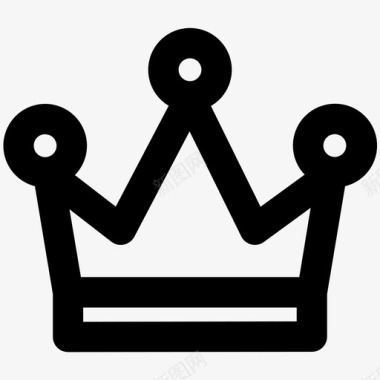 童话国王皇室图标图标